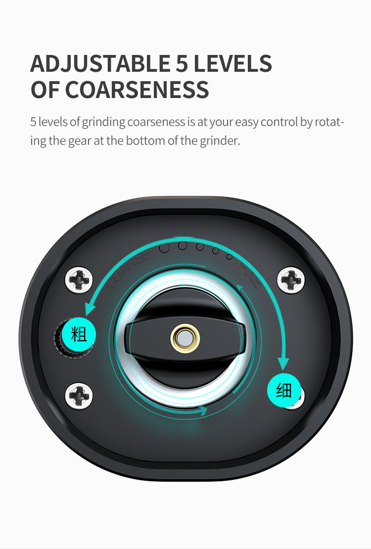 PureSpice Electric Mill- Pepper & Salt Grinder